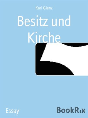 cover image of Besitz und Kirche